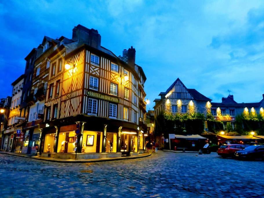 Bienvenue Chez Vous Apartment Honfleur Exterior photo